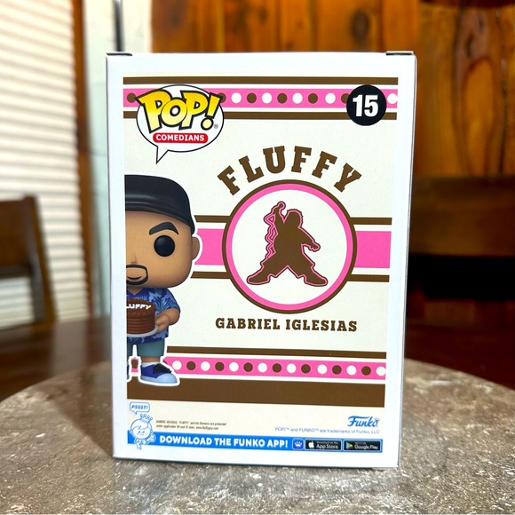 Gabriel Iglesias Chocolate Cake Fluffy Signed Funko Pop #15 Autograph Scented - Picture 1 of 8